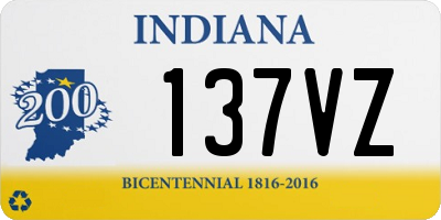 IN license plate 137VZ