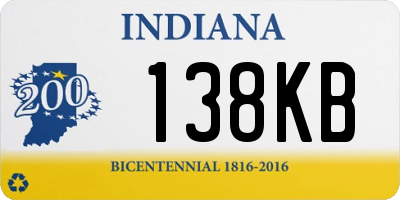 IN license plate 138KB