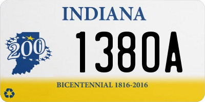 IN license plate 138OA