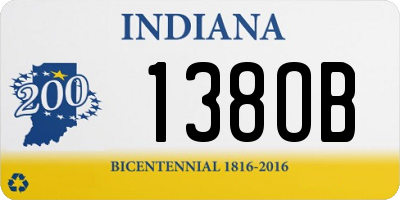 IN license plate 138OB