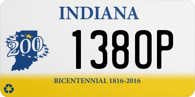 IN license plate 138OP