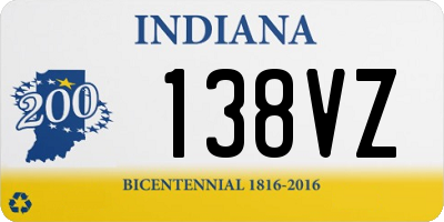 IN license plate 138VZ