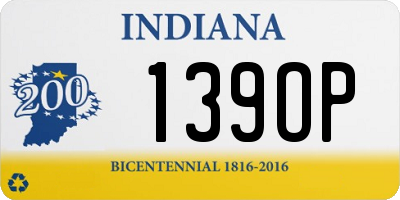 IN license plate 139OP