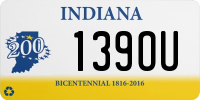 IN license plate 139OU