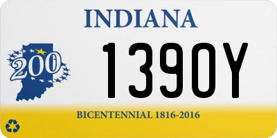 IN license plate 139OY