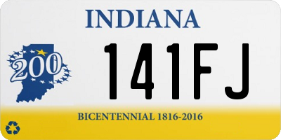 IN license plate 141FJ