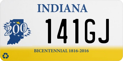 IN license plate 141GJ