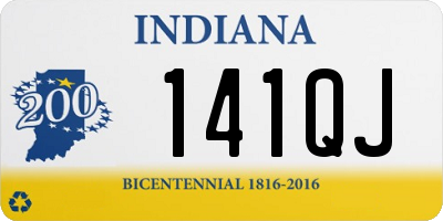 IN license plate 141QJ