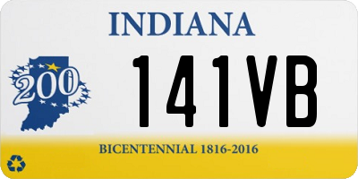 IN license plate 141VB