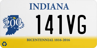 IN license plate 141VG