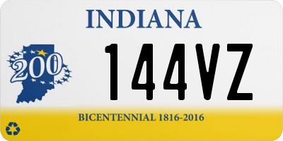 IN license plate 144VZ