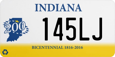 IN license plate 145LJ