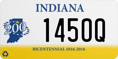 IN license plate 145OQ