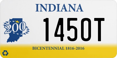 IN license plate 145OT