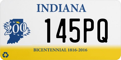 IN license plate 145PQ