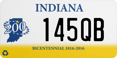 IN license plate 145QB