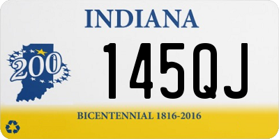 IN license plate 145QJ