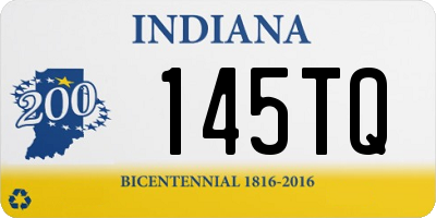 IN license plate 145TQ