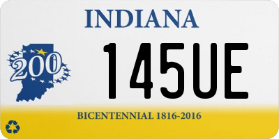 IN license plate 145UE