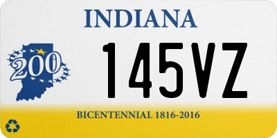 IN license plate 145VZ