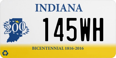 IN license plate 145WH