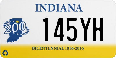 IN license plate 145YH