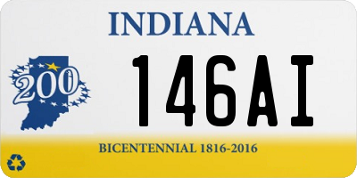 IN license plate 146AI