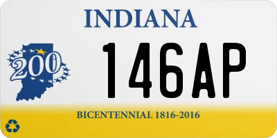 IN license plate 146AP