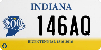 IN license plate 146AQ