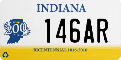 IN license plate 146AR