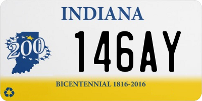 IN license plate 146AY