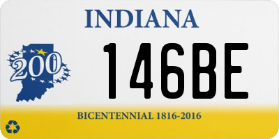IN license plate 146BE