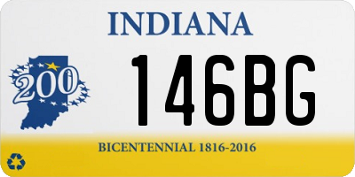 IN license plate 146BG