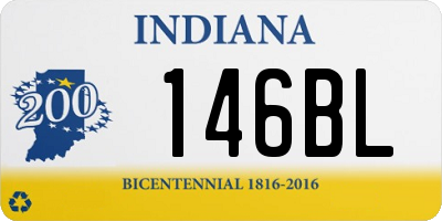 IN license plate 146BL