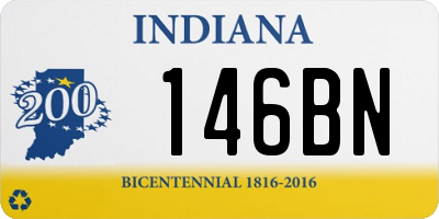 IN license plate 146BN