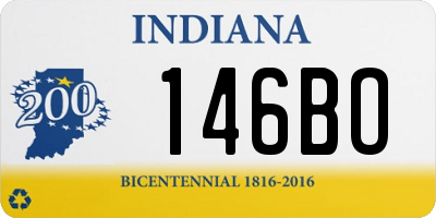 IN license plate 146BO
