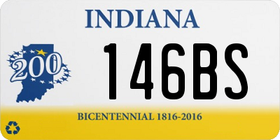IN license plate 146BS