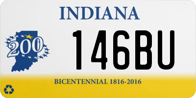 IN license plate 146BU