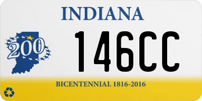 IN license plate 146CC