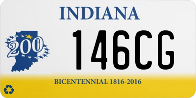 IN license plate 146CG