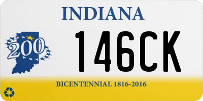 IN license plate 146CK