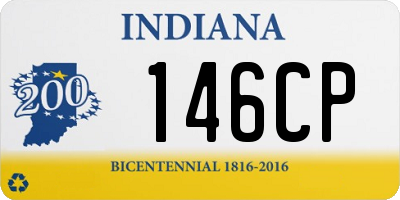 IN license plate 146CP