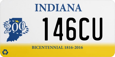 IN license plate 146CU