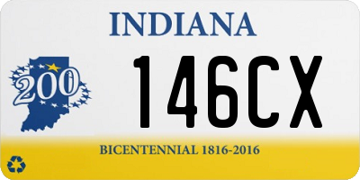 IN license plate 146CX