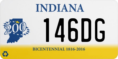 IN license plate 146DG