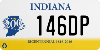 IN license plate 146DP