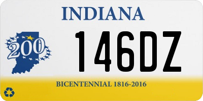 IN license plate 146DZ