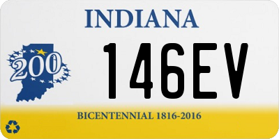 IN license plate 146EV