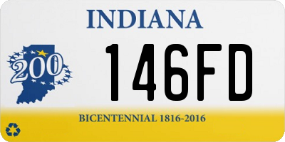IN license plate 146FD
