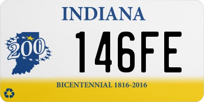 IN license plate 146FE